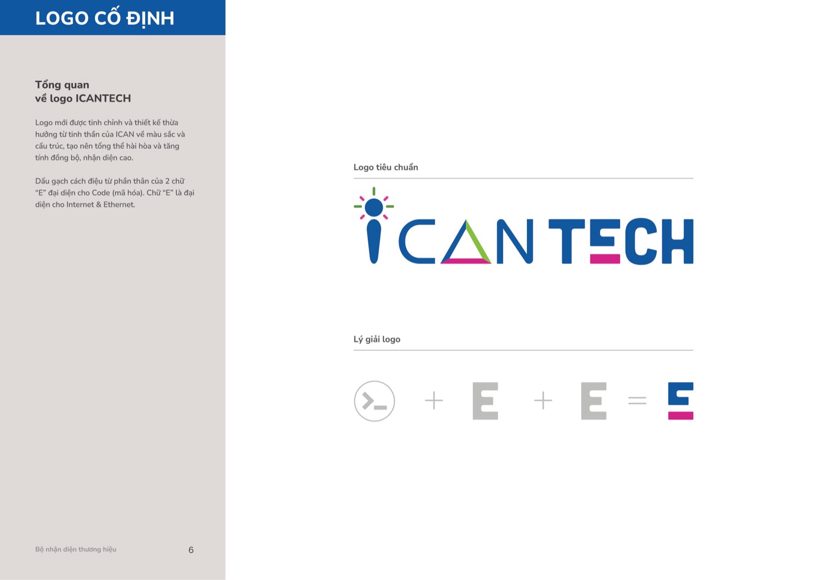 ICANTECH logo guideline
