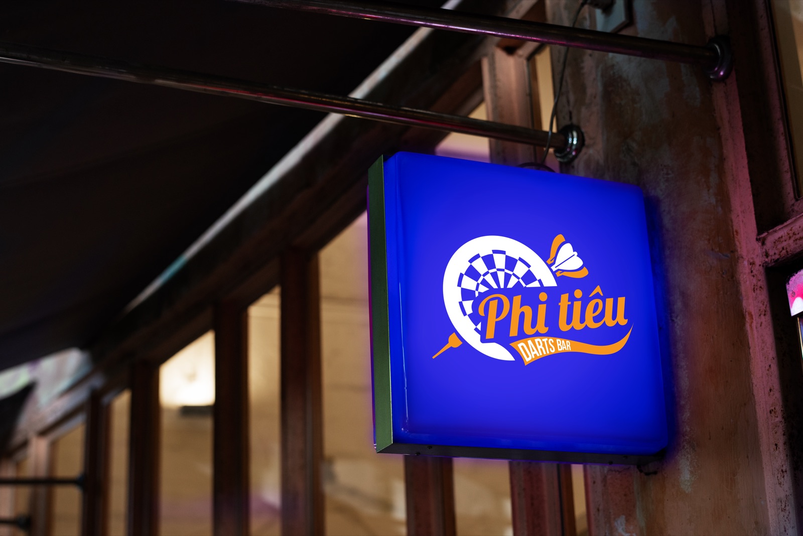 Phi Tiêu light box sign